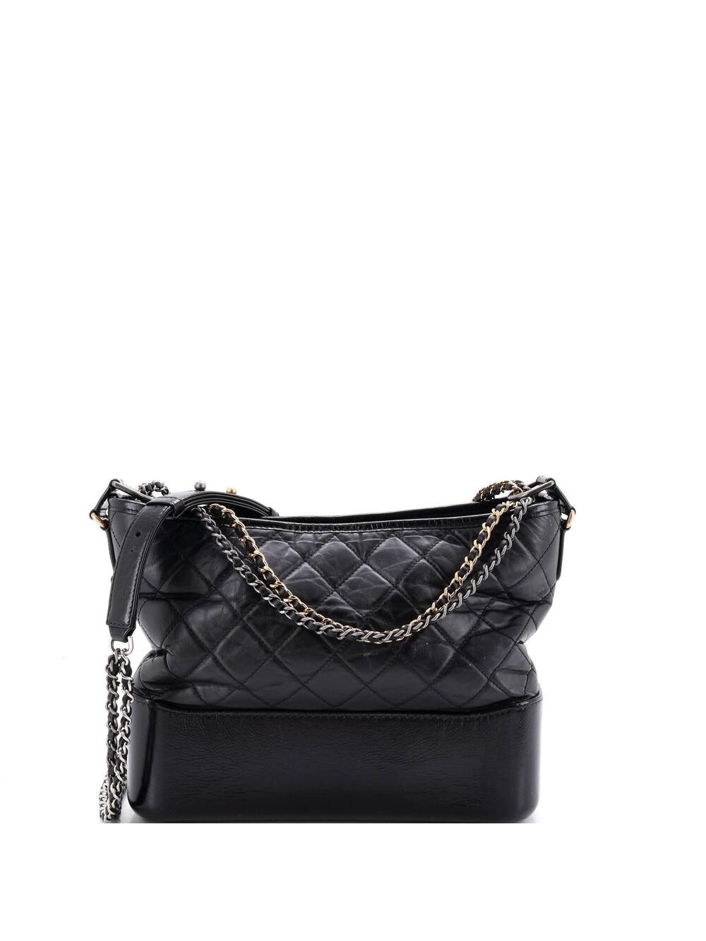 Chanel Gabrielle Hobo Quilted Aged #247481C24B